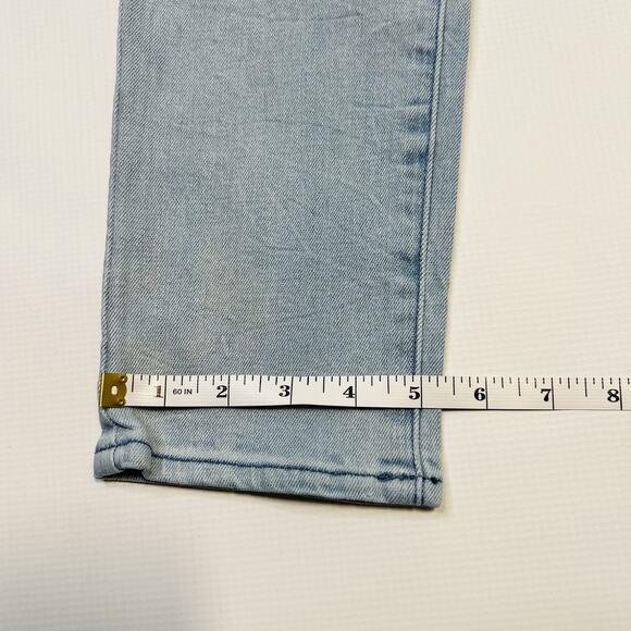 Pacsun Los Angeles Stacked Skinny Light Blue Jeans 29x32 Active Stretch School - Picture 9 of 11